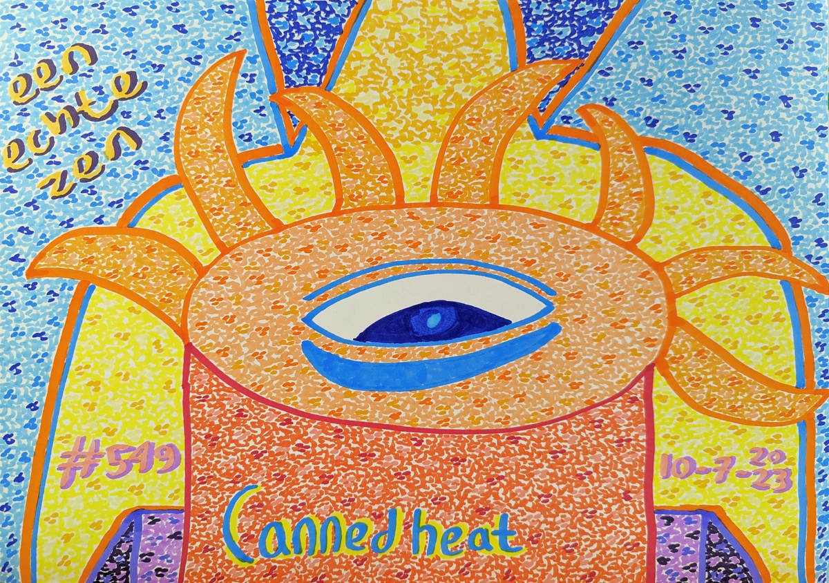 Abstract artwork with vibrant colors and bold, expressive strokes, suggesting a dynamic play of light and shadow in an emotional landscape.