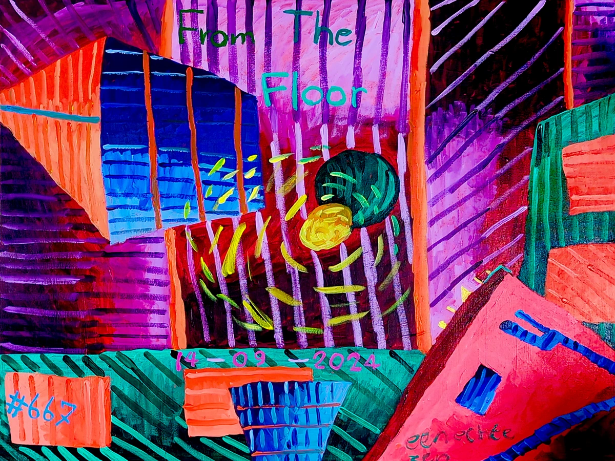 abstract, art, artwork, building, ceiling, chair, child, colors, composition, concrete, date, day, error, falling, figure, floor, gift, girl, growth, happy, home, impression, joy, Lego, life, light, love, mistake, mood, museum, narrative, new, objects, orange, passage of time, perspective, play, pink, purple, room, surreal, text, texture, themes, thought, time, title, tones, visual, writing, yellow