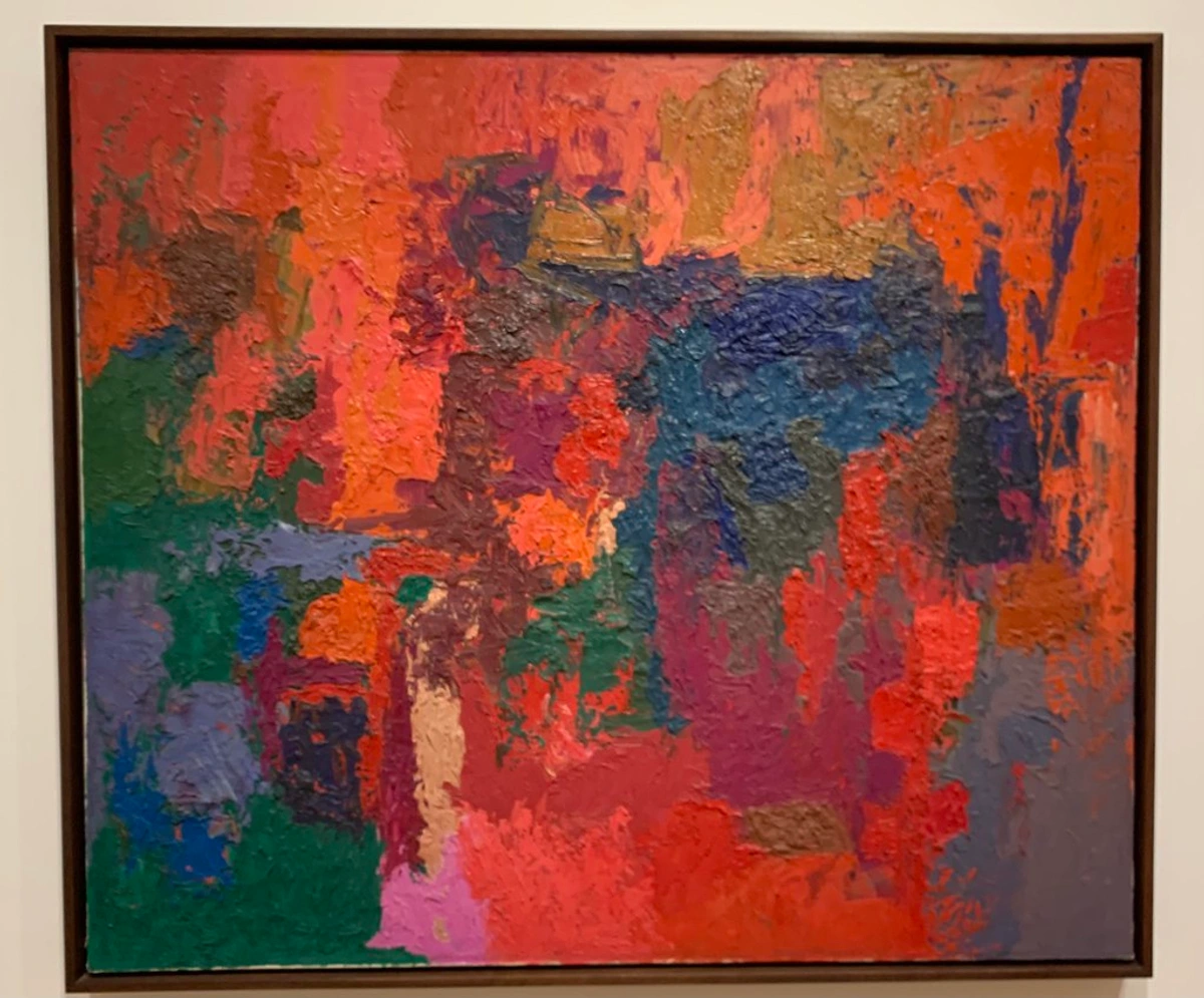Abstract artwork inspired by Alexander Calder's mobile techniques, blending vibrant colors and dynamic shapes to evoke kinetic movement.