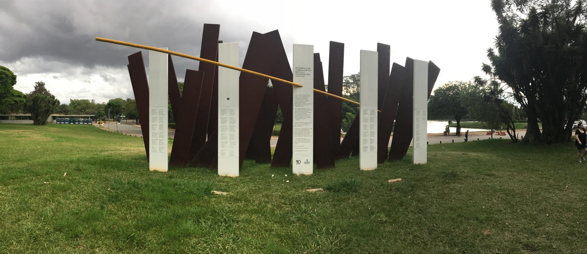 Monument to the Dead and Disappeared Politicians in Sao Paulo, Brazil
