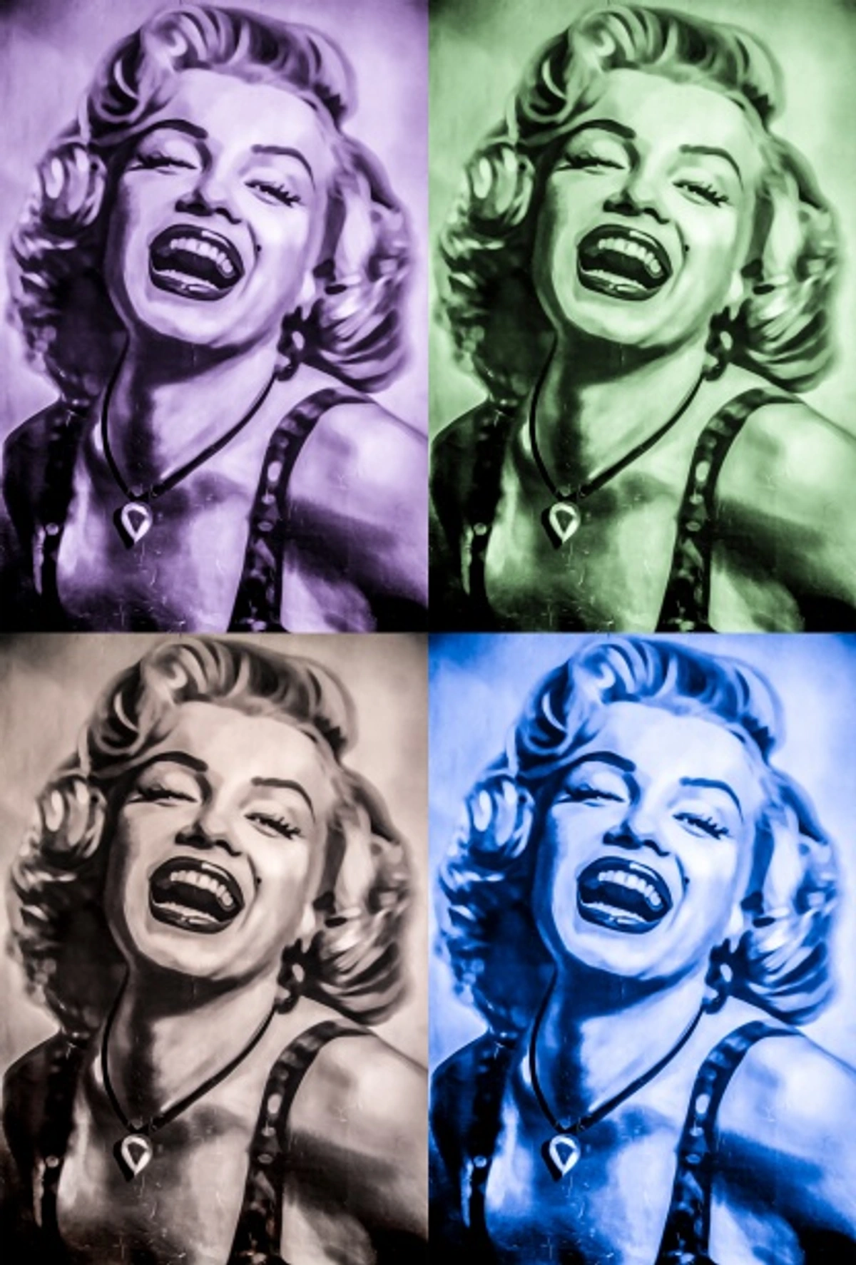 Gratis stock photo van Marilyn Monroe lachend – publiek domein afbeelding