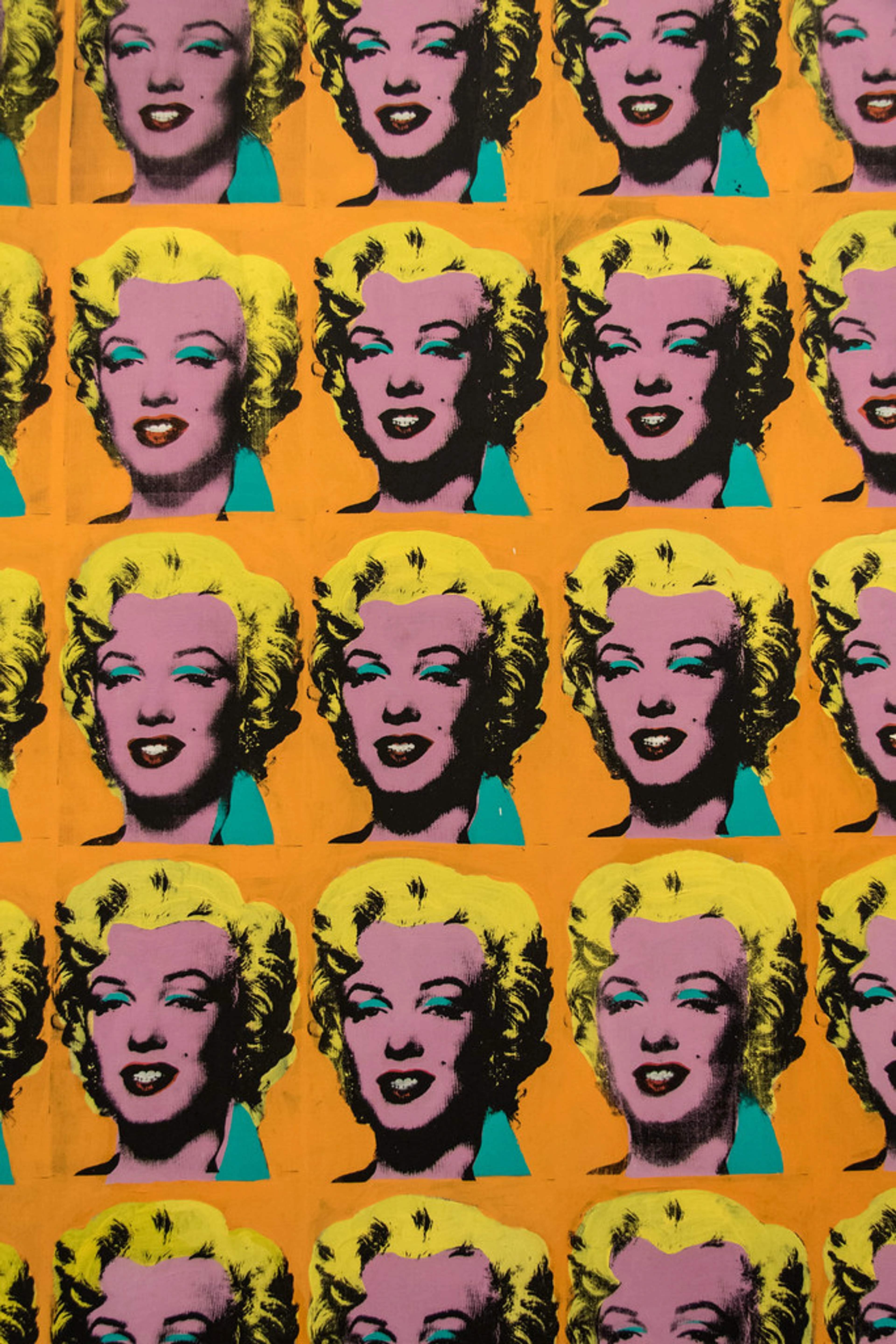 Andy Warhol's Marilyn's Diptych 1962 Pop Art Screenprints Collectie
