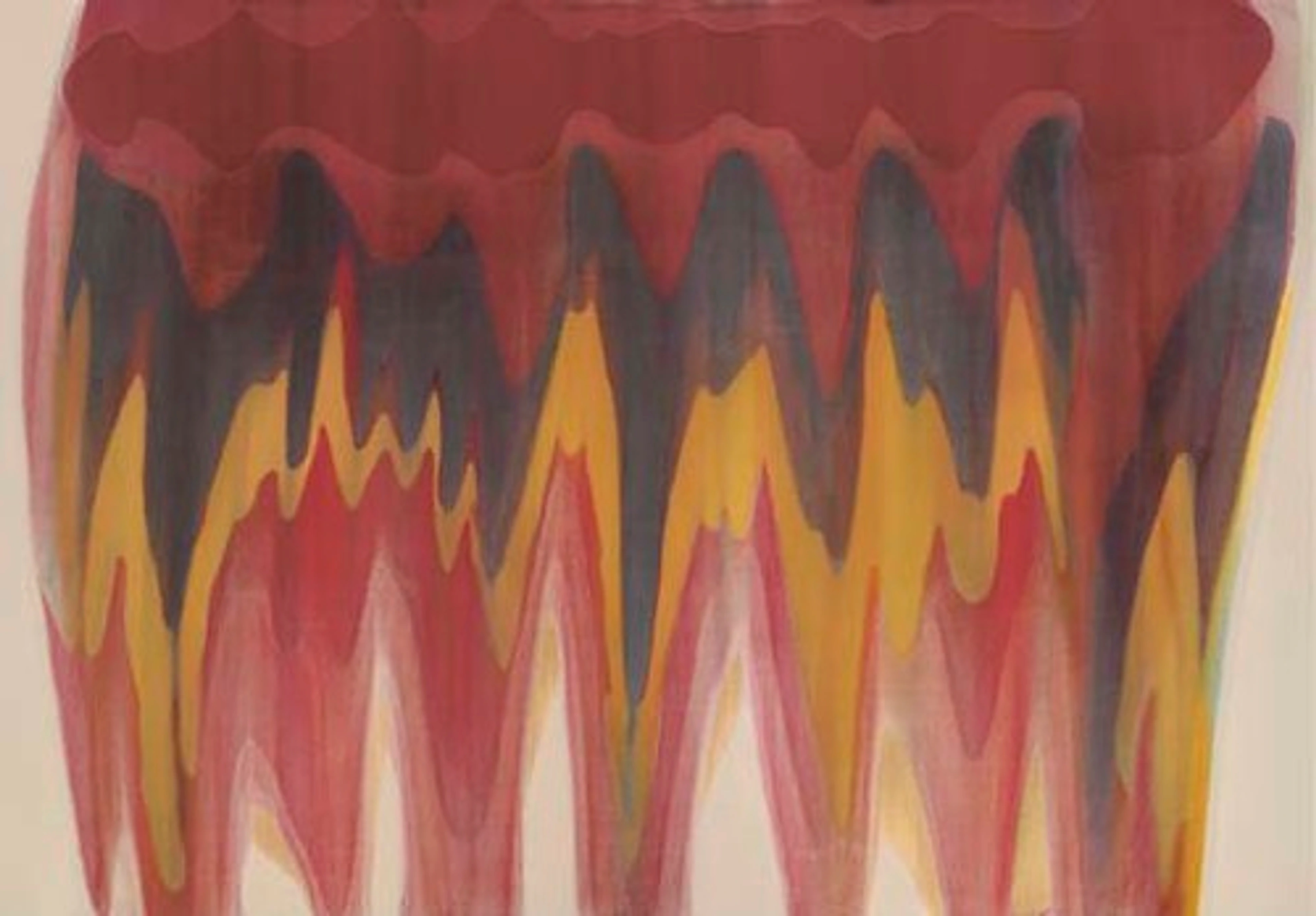Morris Louis' 1959 painting 'Saf' from Christie's Sale 1373, abstract expressionism masterpiece
