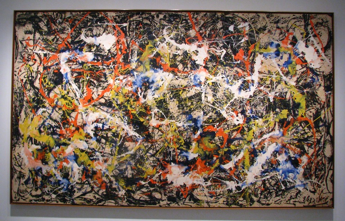 Jackson Pollock Convergence, 1952 Abstract Expressionism Painting C-Monster Flickr Artwork
