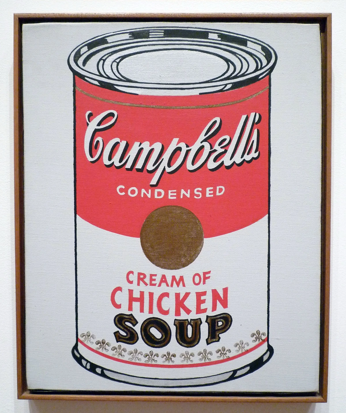 Andy Warhol Campbell's Soup Cans artwork representing Pop Art movement