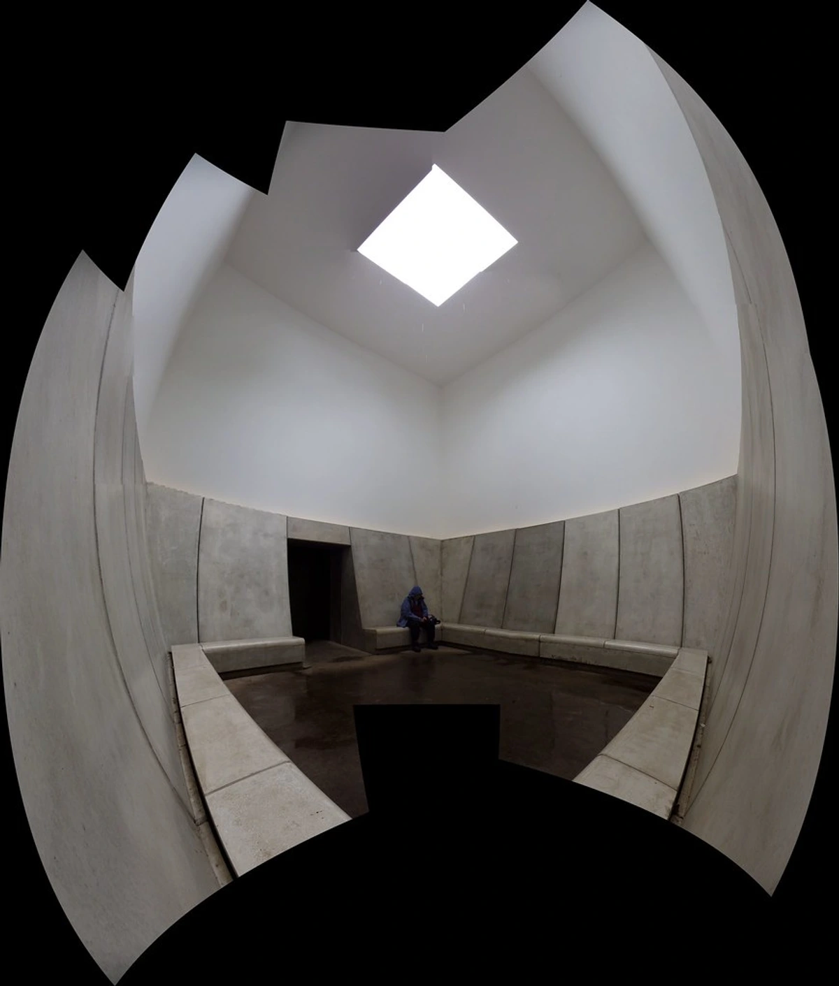 James Turrell Deer Shelter Skyspace Interior Perspective Experience Light Art