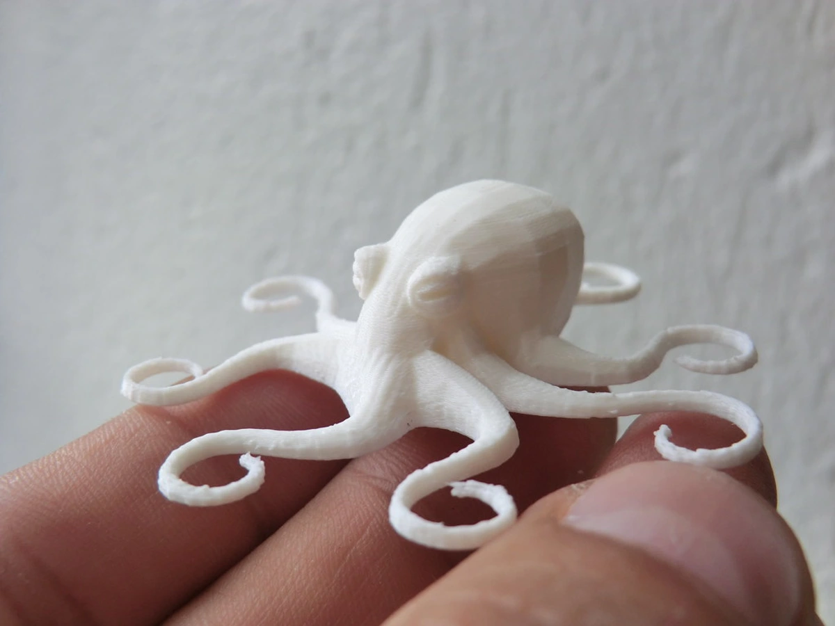 3D printed octopus | The 3D printer: makerbot.creativetools.… | Flickr