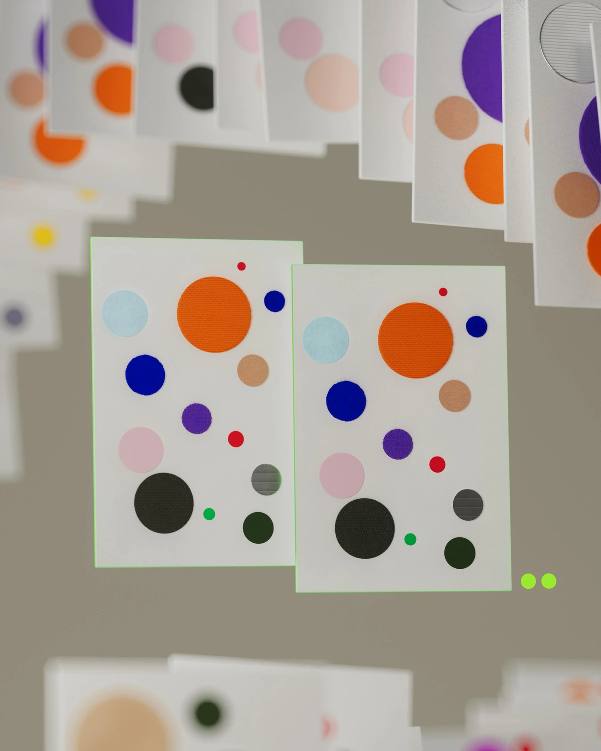 AI-generated illustration of painters tape art project techniques and creative design ideas
