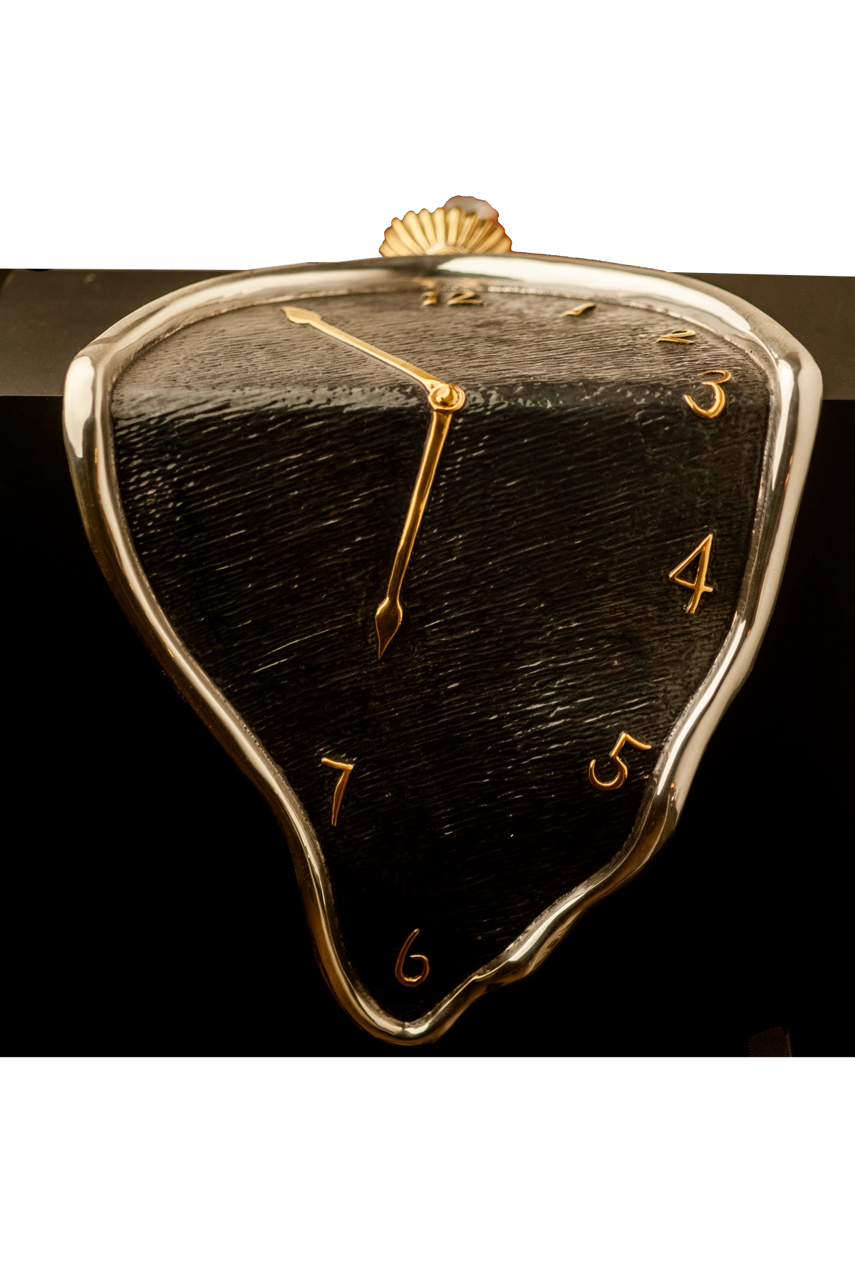 Salvador Dali's melting clock from The Persistence of Memory, a surrealist masterpiece.