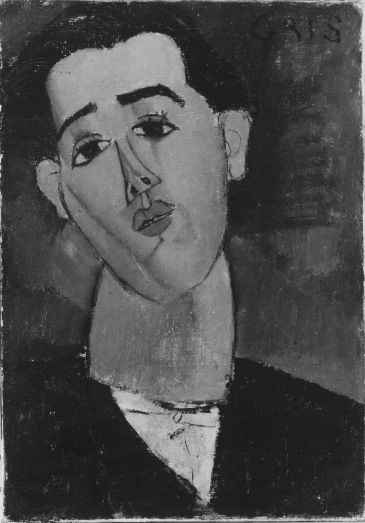 Portrait of Cubist painter Juan Gris by an unknown artist.