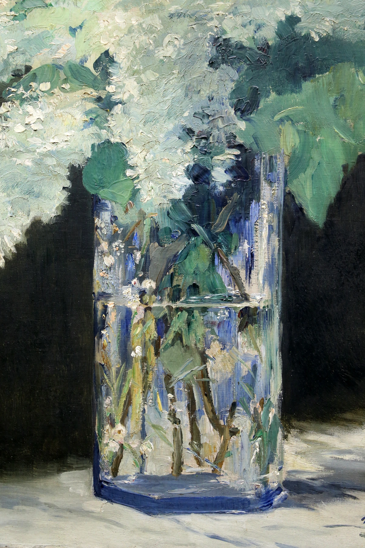 Édouard Manet, White Lilacs in a Glass Vase, circa 1882