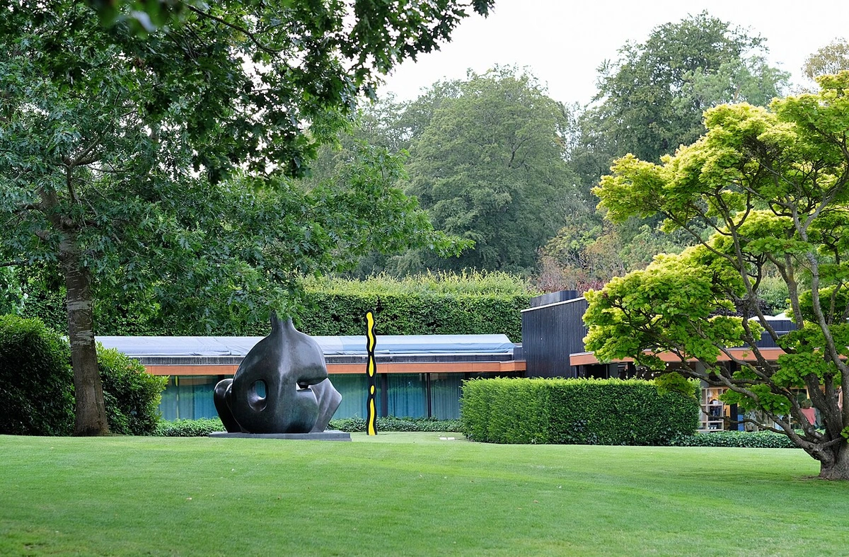 Outside Louisiana Museum of Modern Art