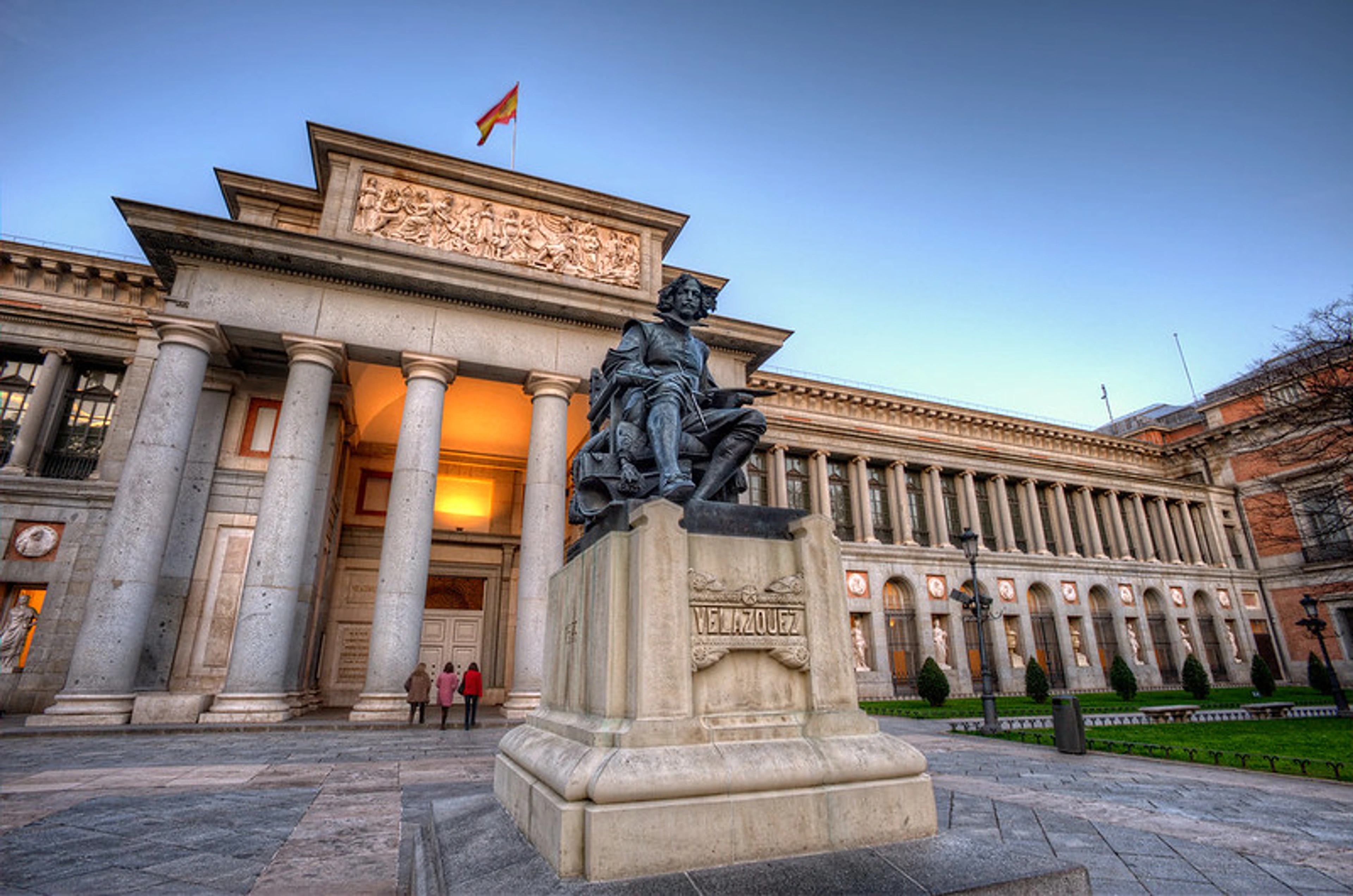 Prado Museum in Madrid, Spain, from the front