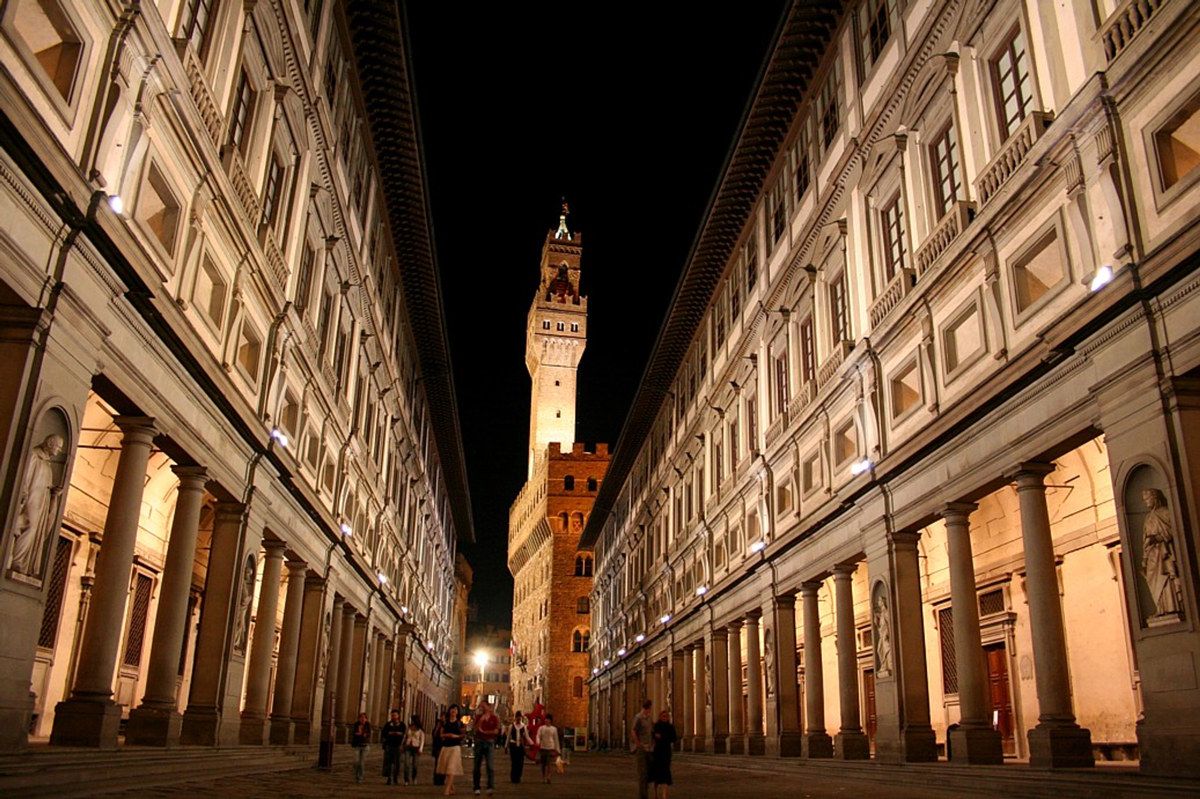 Uffizi gallery in Florence