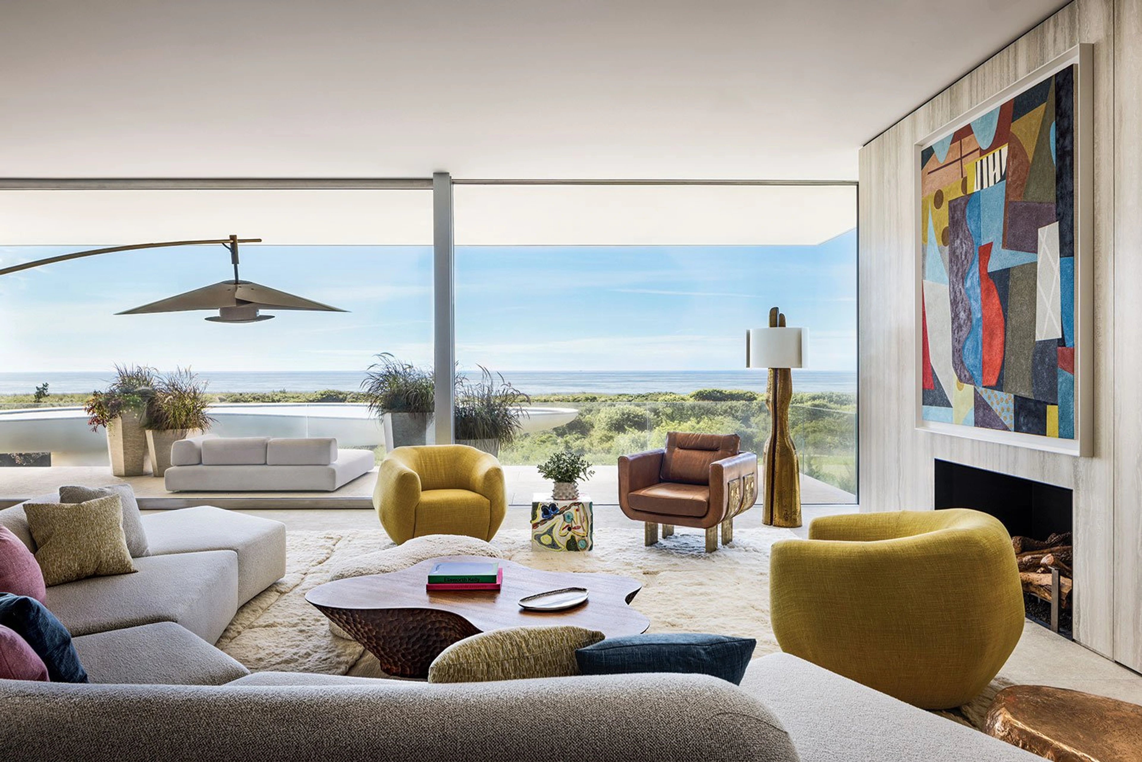 Modern Coastal Living Room