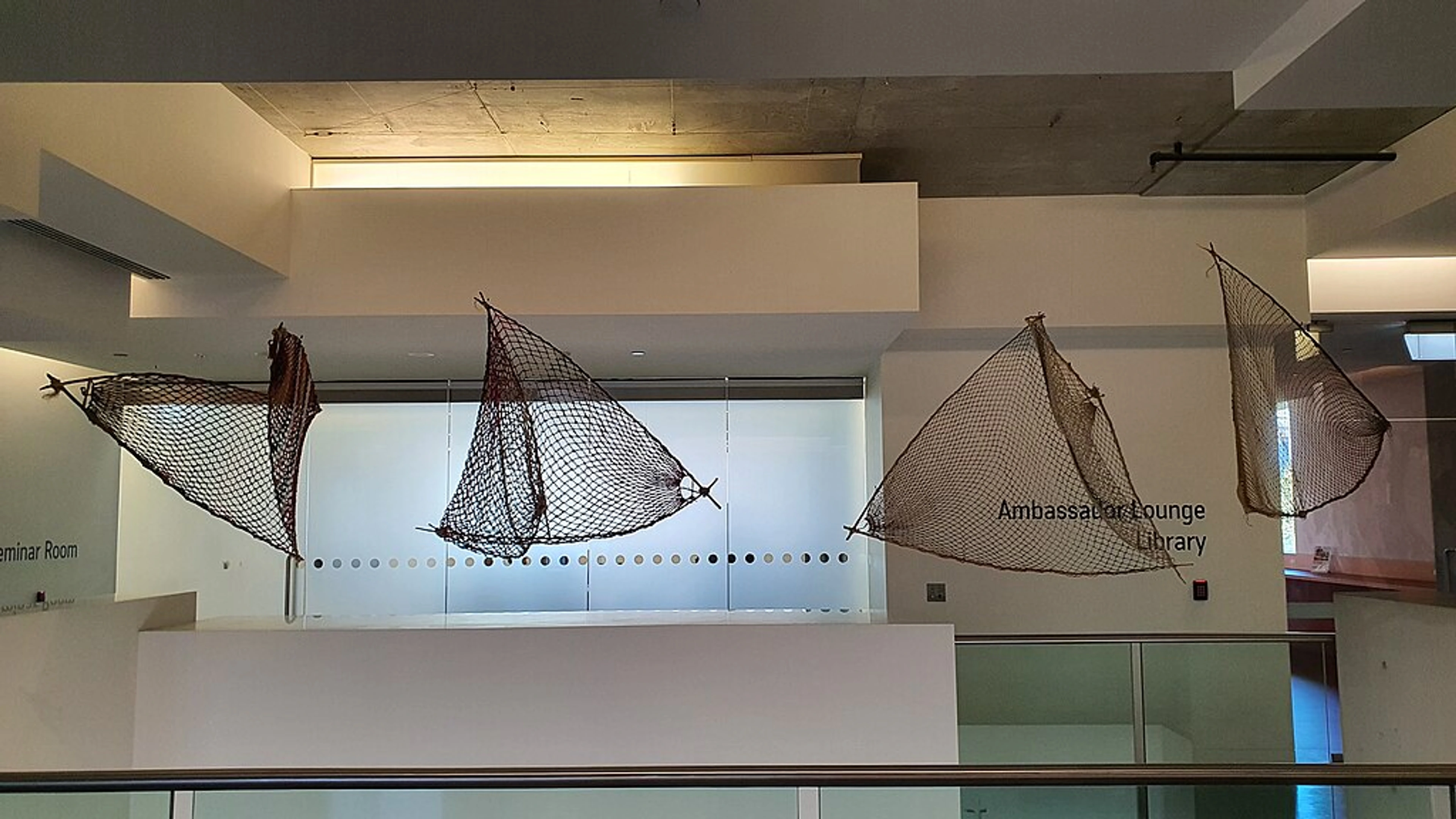 Hanging Net Sculptures