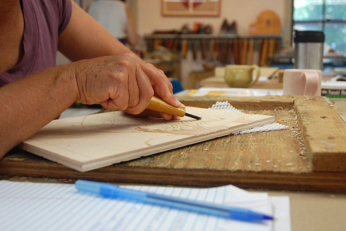 Woodblock Carving