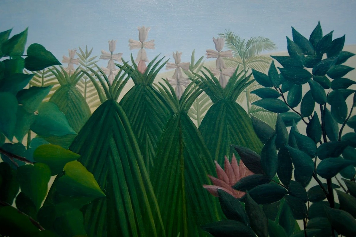 Henri Rousseau's "The Dream," oil on canvas, 1910, Art Institute of Chicago